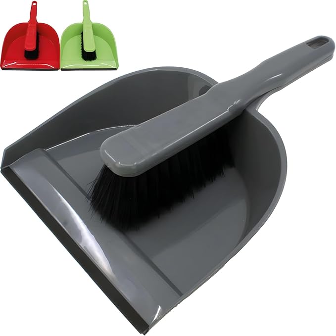 bebotd – PARENCE Dustpan & Brush Set | Compact Cleaning Tool for Home & Office – Random Color