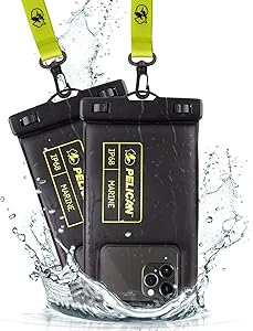 Bebotd Aquatic Armor: Touch, Swim, & Record! Waterproof Phone Case with Secure Lanyard