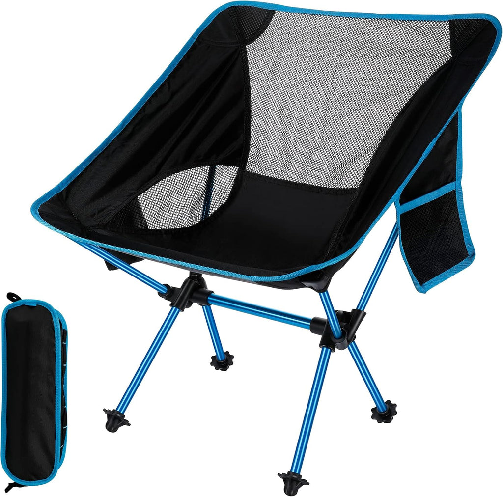 Bebotd Ultra-Light Folding Camping Chair – Portable & Durable Outdoor Seat for Beach, Hiking, Fishing & Travel (Max 150kg)